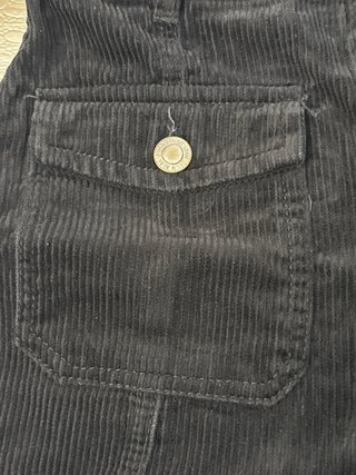 Falda negra pana Stradivarius