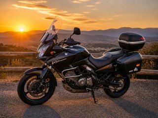 Suzuki V-Strom DL 650 2008 Negra