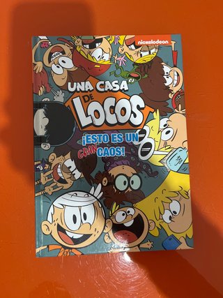 ¡Esto es un gran caos! (Una casa de locos. Cómic)