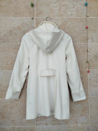 Cappotto bianco da donna