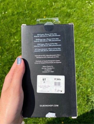 Funda iPhone 15 Pro Max Silbon