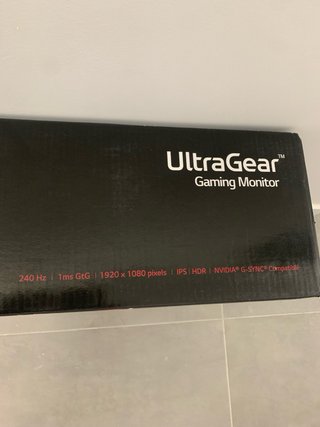 Monitor LG UltraGear Gaming Nuevo
