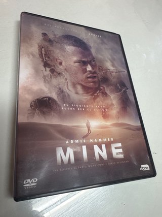 Mine DVD Película Armie Hammer Español