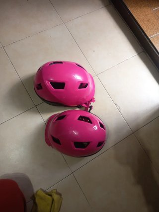 Cascos Bici Niña BTWIN Rosa