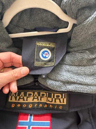 Chaqueta Napapijri Geographic Azul/Rojo