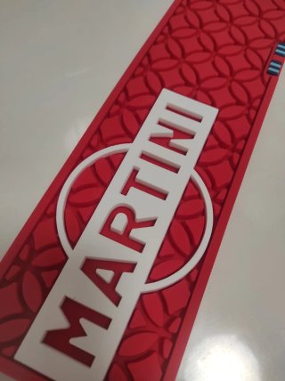 Set 2 Bicchieri Martini + Tappetino Originale