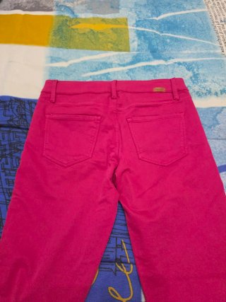 Pantalón fucsia Massimo Dutti