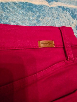 Pantalón fucsia Massimo Dutti