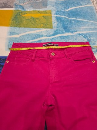 Pantalón fucsia Massimo Dutti