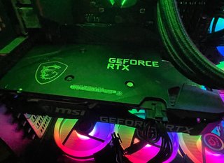 Scheda grafica RTX 3060 Ventus 2X MSI con 12GB di VRAM (non trattabile)