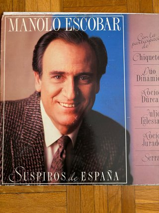 Vinilo Manolo Escobar - Suspiros de España