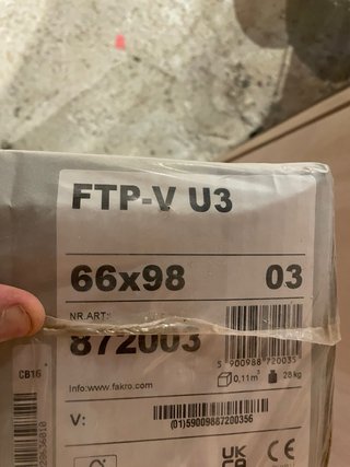Ventana Fakro FTP-V U3