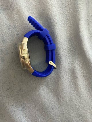 Reloj Calgary Azul y Plateado