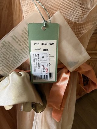 Vestido Tutu Rosa Palo talla 38 (pequeño)