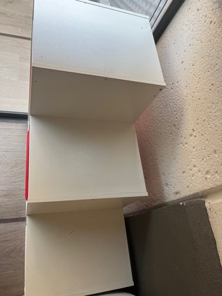 Mueble organizador de juguetes blanco