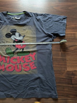 Camiseta Disney Mickey Mouse Gris Roja