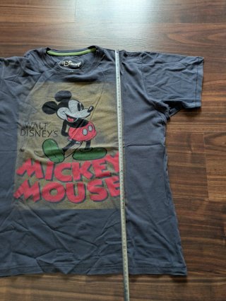 Camiseta Disney Mickey Mouse Gris Roja