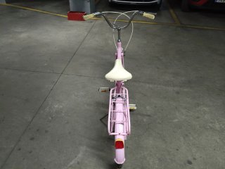 Bicicleta Plegable Vintage Beace's - Rosa Original