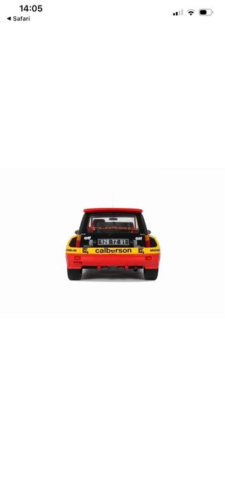 Renault 5 Turbo Gr4 Tour de Corse 1/12