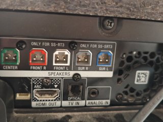 Sony HT-RT3 Barra de Sonido.