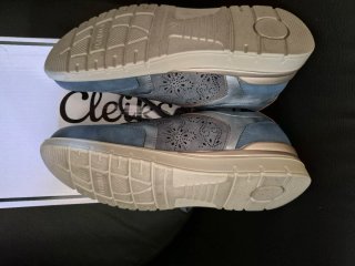 Scarpe sportive Cleiks donna azzurro jeans n.40