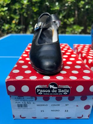 Zapatos de baile negros talla 33, 34 y 36