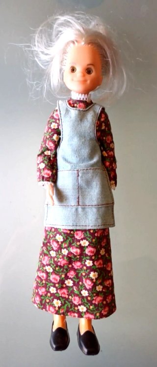 Mattel The Sunshine Family Nonni  bambole vintage