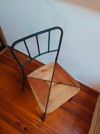 Silla Ikea industrial