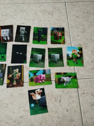 Cromos Minecraft Colección