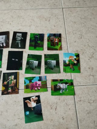 Cromos Minecraft Colección