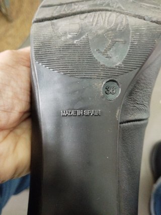 Zapatos de piel negros