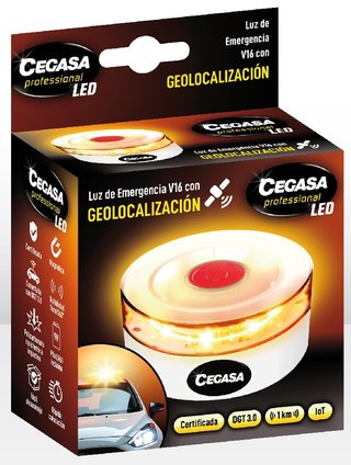 Baliza V16 Cegasa Geolocalizable