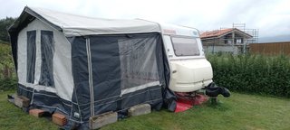 Caravana SunRoller Aloha menos de 750kg Reformada