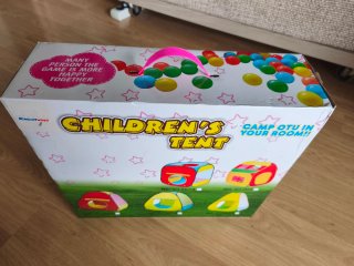 Tienda de campaña infantil