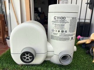 Depuradora Intex Gris/Blanca Con temporizador
