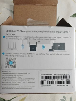 Antena Wifi Xiaomi 300Mb