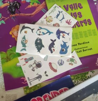 Lotes cuentos, cuadernos, manualidades...