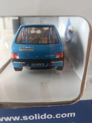 Solido 1/18 Peugeot 205 Rallye Tour de Corse 1990