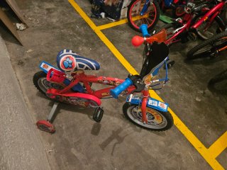 Bicicleta infantil Paw Patrol 3-4 años