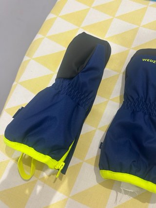 Manoplas niño esquí Wedze talla 5-6 años