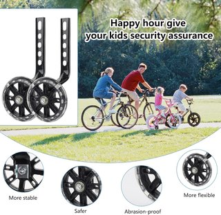 Ruedines ajustables para bicicleta infantil