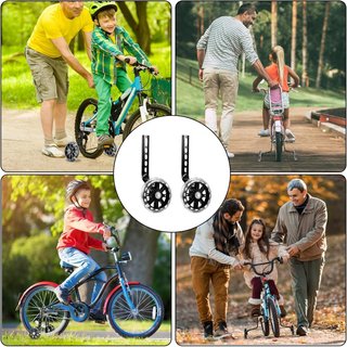 Ruedines ajustables para bicicleta infantil