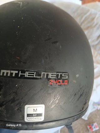 oportunidad Casco Moto jet MT Helmets Talla M 24 C