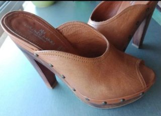 Zuecos sandalias Talla 37 Made in Italy