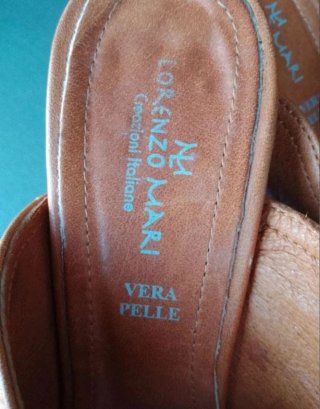 Zuecos sandalias Talla 37 Made in Italy