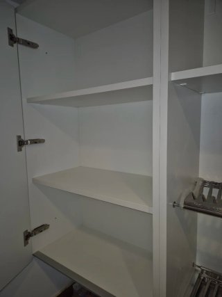 2 moduli cucina Doimo scolapiatti bianco
