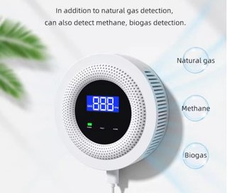 Detector de Gas con WiFi Tuya
