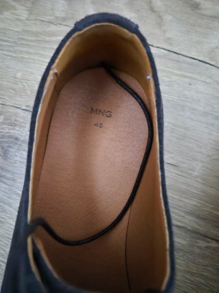 Zapatos Mango Talla 45 Negro