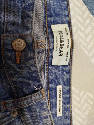 Pantalón vaquero tejano Pull&Bear