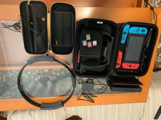 PACK TOTAL! Nintendo Switch + 4 Mandos + 4 Juegos